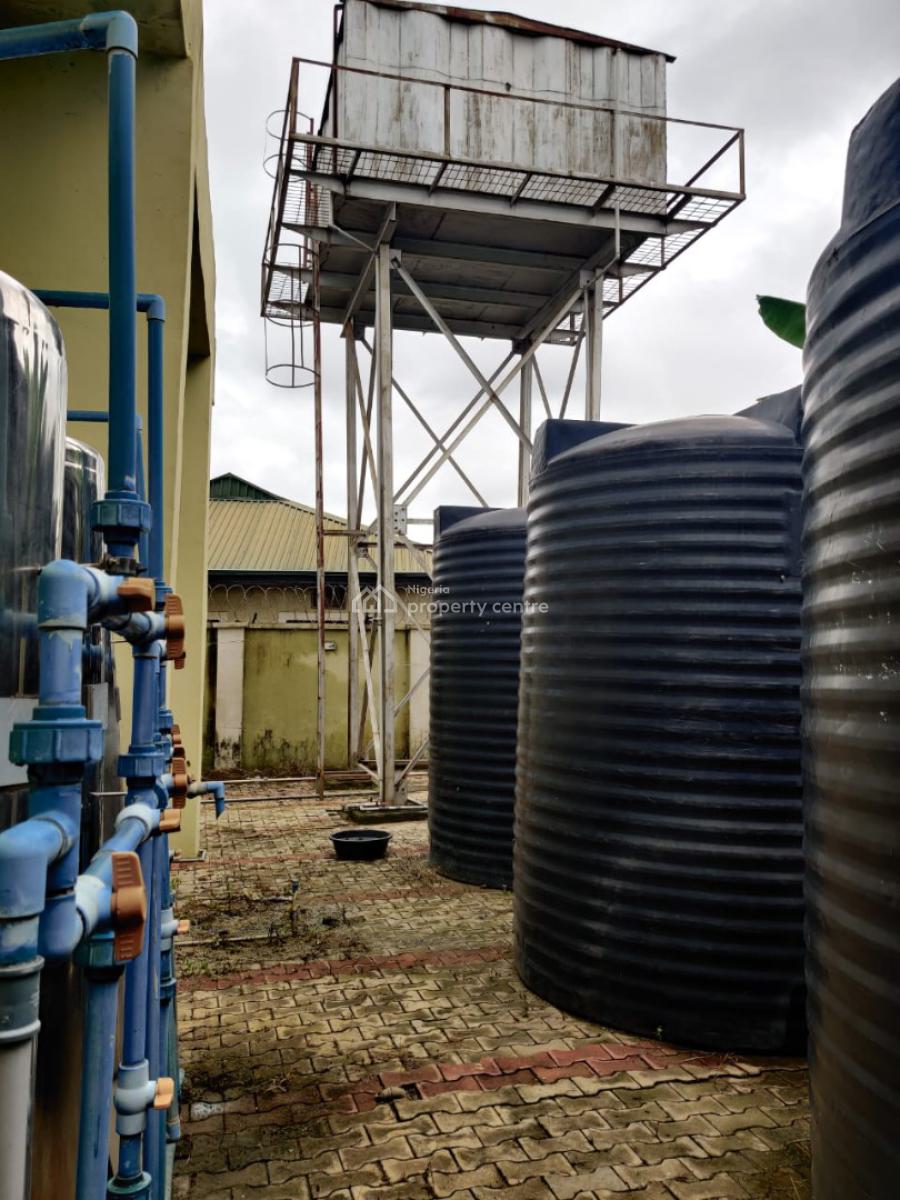a Well Equipped Water and Yoghurt Factory, Kutunku, Gwagwalada, Abuja, Factory for Sale