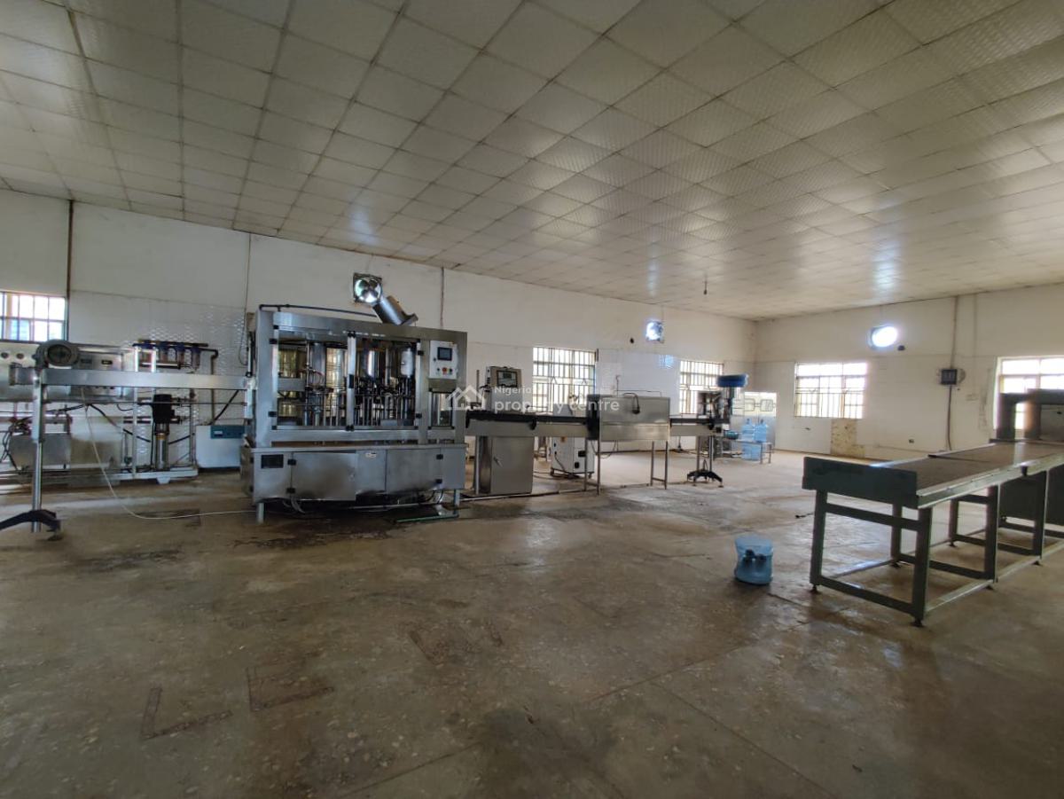 a Well Equipped Water and Yoghurt Factory, Kutunku, Gwagwalada, Abuja, Factory for Sale