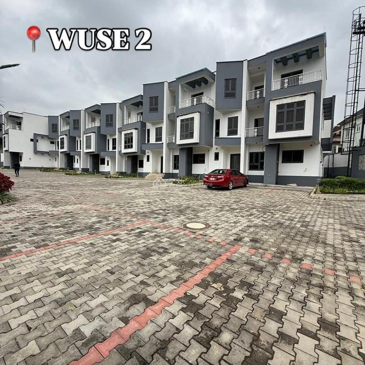 Spacious 4 Bedroom Terrace Duplex with Bq, Wuse 2, Abuja, Terraced Duplex for Sale