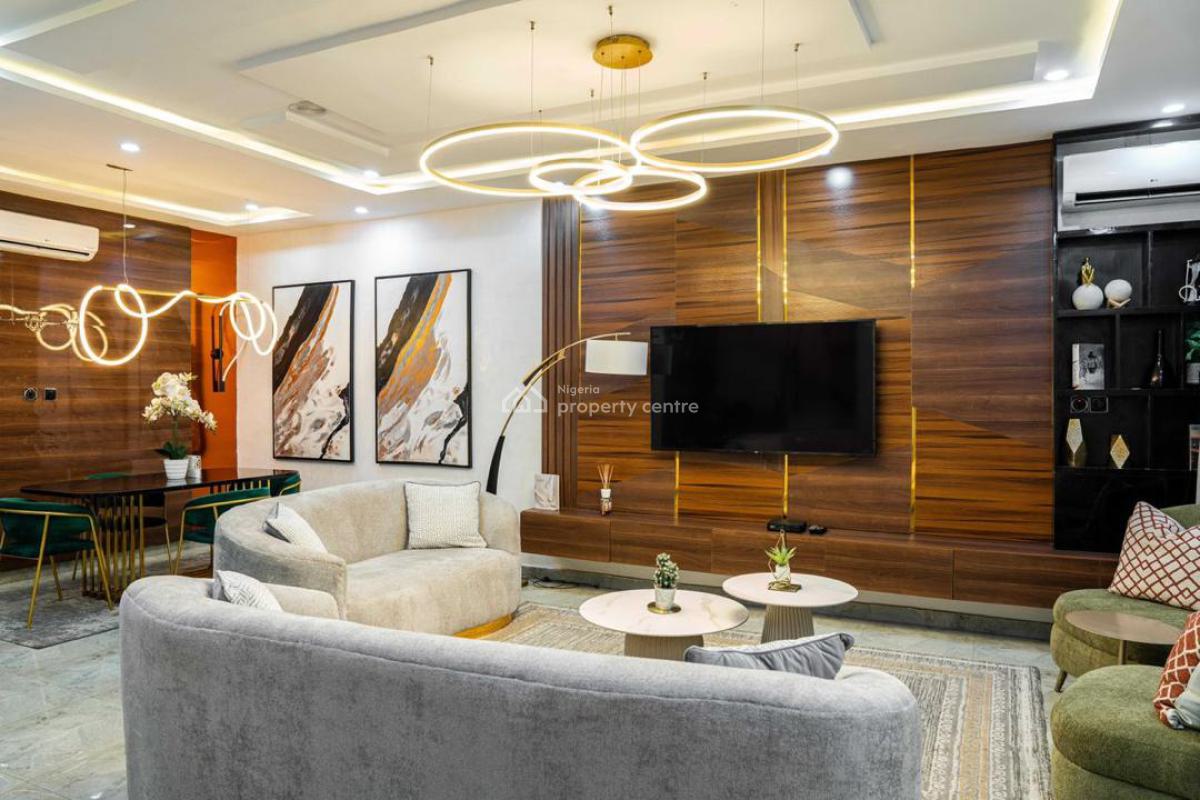 Luxuriously Furnished 3 Bedroom Terrace Duplex, Victoria Bay 3, Ikate, Lekki, Lagos, Flat / Apartment Short Let