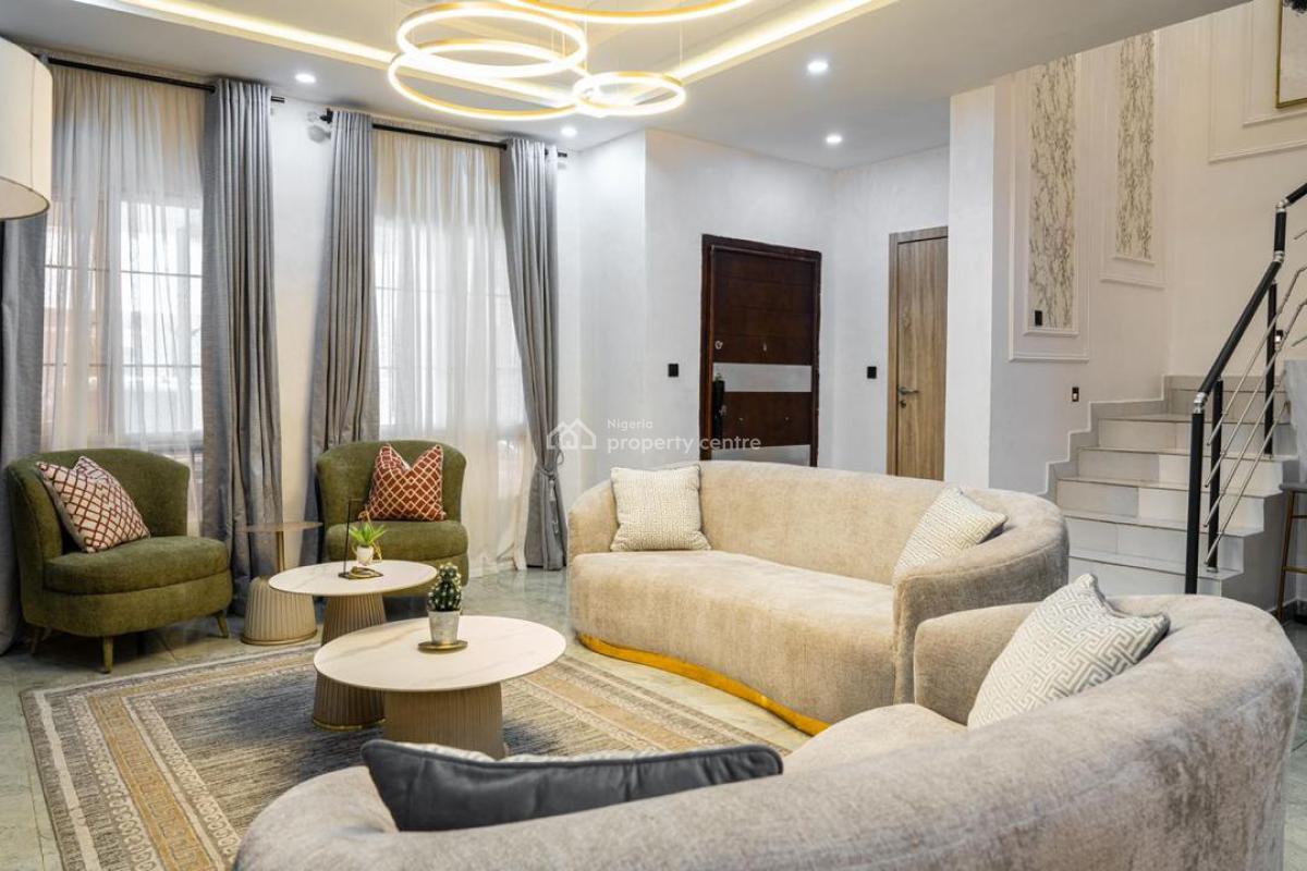 Luxuriously Furnished 3 Bedroom Terrace Duplex, Victoria Bay 3, Ikate, Lekki, Lagos, Flat / Apartment Short Let