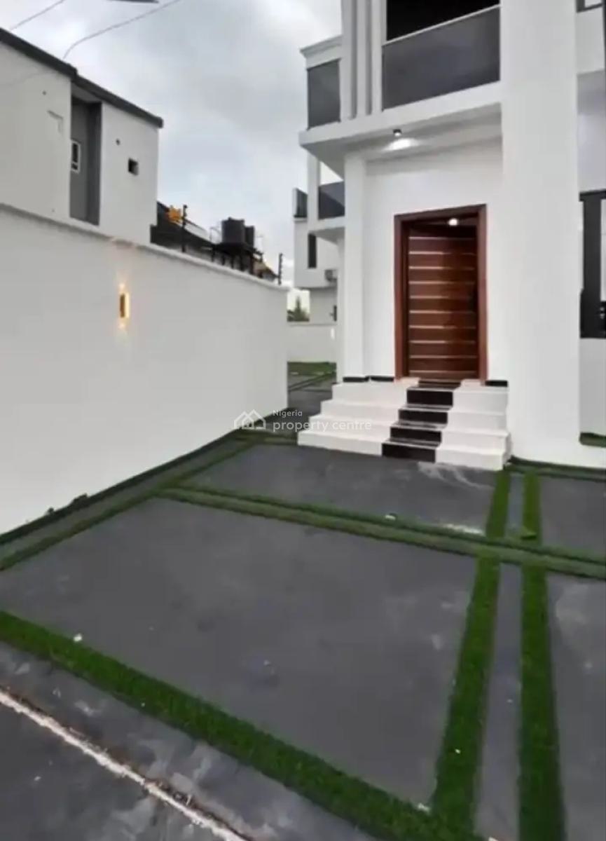 Newly Built 4 Bedroom Detached Duplex with Bq, Ocean Palm Estate Sangotedo Before Shoprite, Sangotedo, Ajah, Lagos, Detached Duplex for Sale