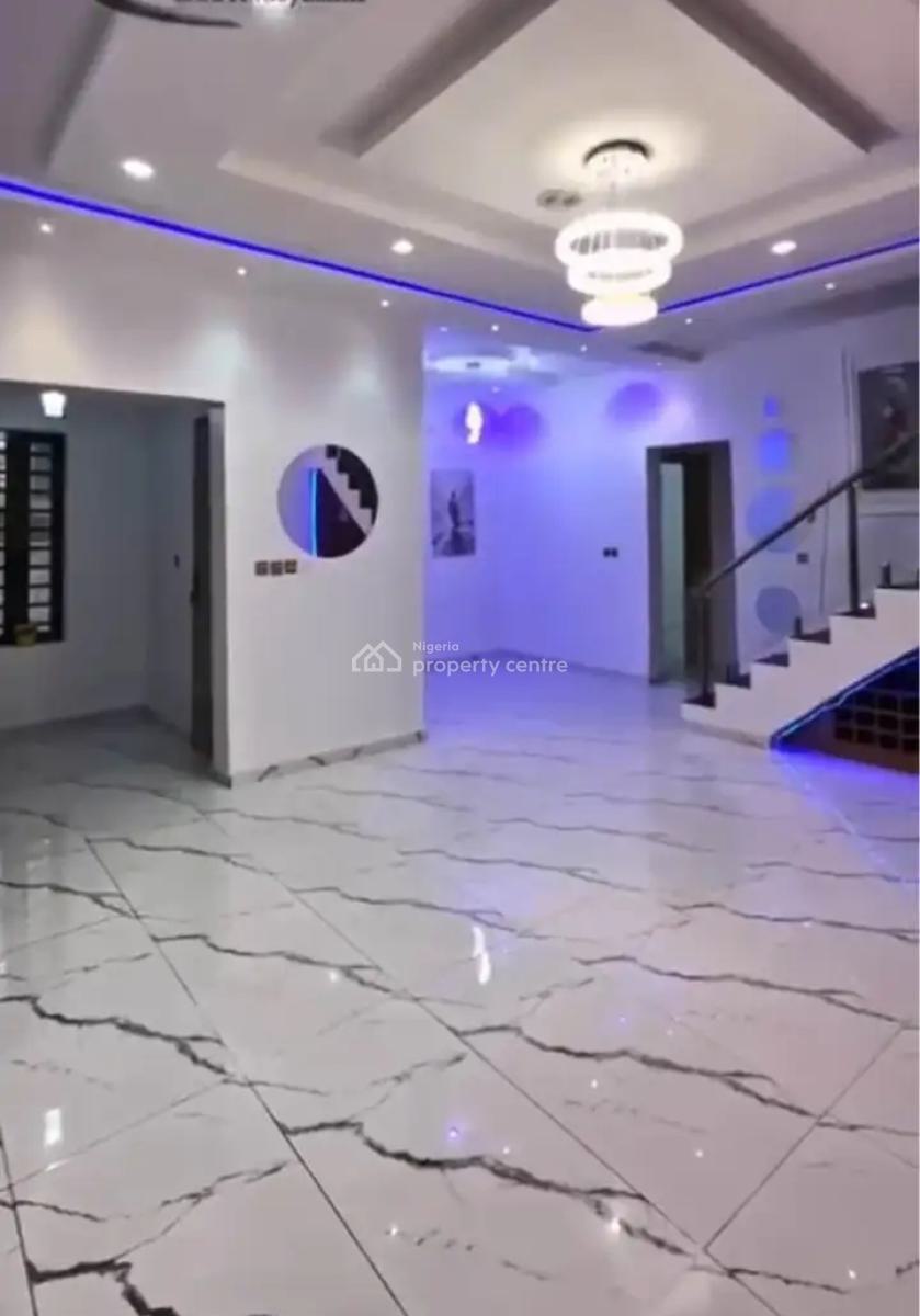 Newly Built 4 Bedroom Detached Duplex with Bq, Ocean Palm Estate Sangotedo Before Shoprite, Sangotedo, Ajah, Lagos, Detached Duplex for Sale