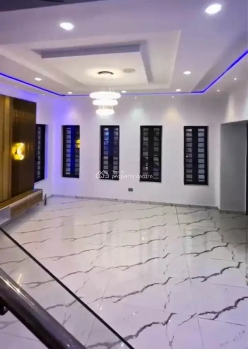 Newly Built 4 Bedroom Detached Duplex with Bq, Ocean Palm Estate Sangotedo Before Shoprite, Sangotedo, Ajah, Lagos, Detached Duplex for Sale