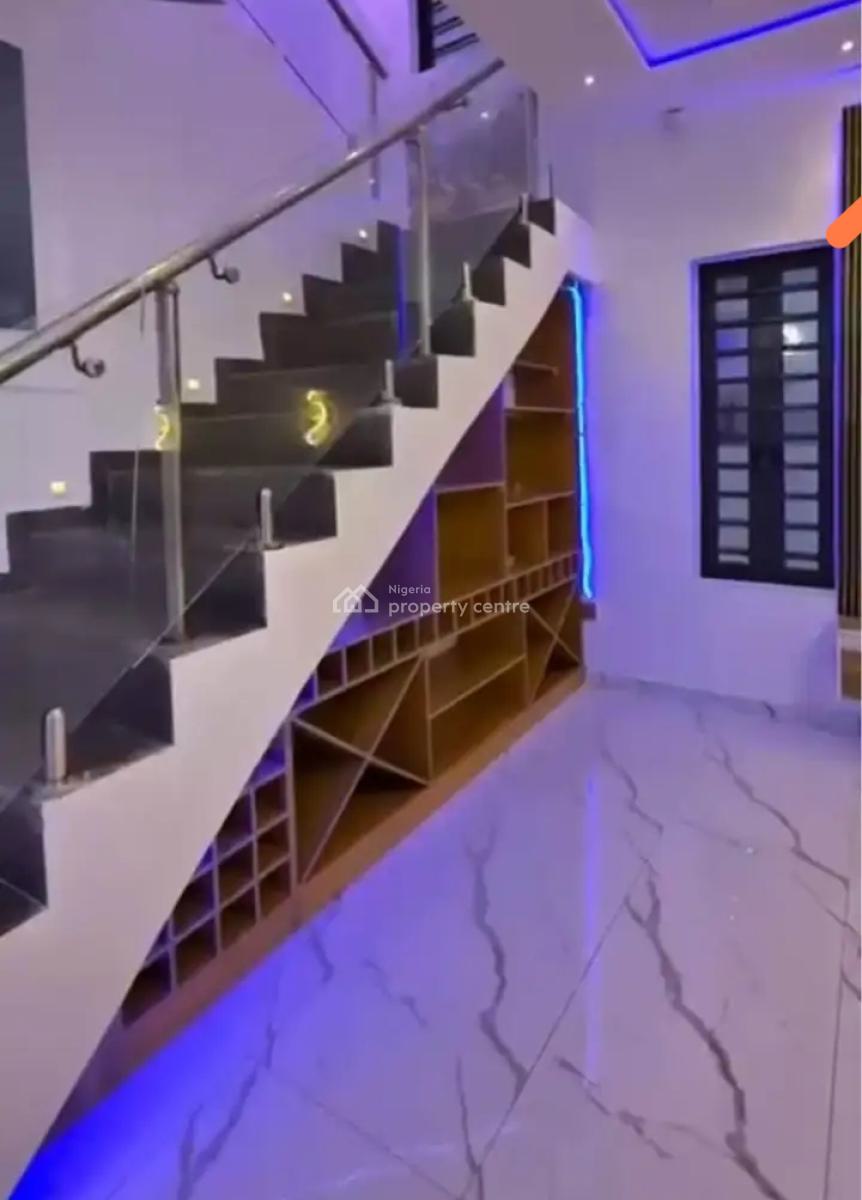 Newly Built 4 Bedroom Detached Duplex with Bq, Ocean Palm Estate Sangotedo Before Shoprite, Sangotedo, Ajah, Lagos, Detached Duplex for Sale