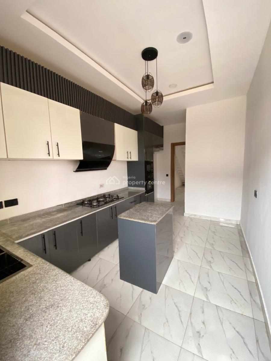 Modern 4-bedroom Semi-detached Duplex with Bq, Ikota, Lekki, Lagos, Semi-detached Duplex for Rent