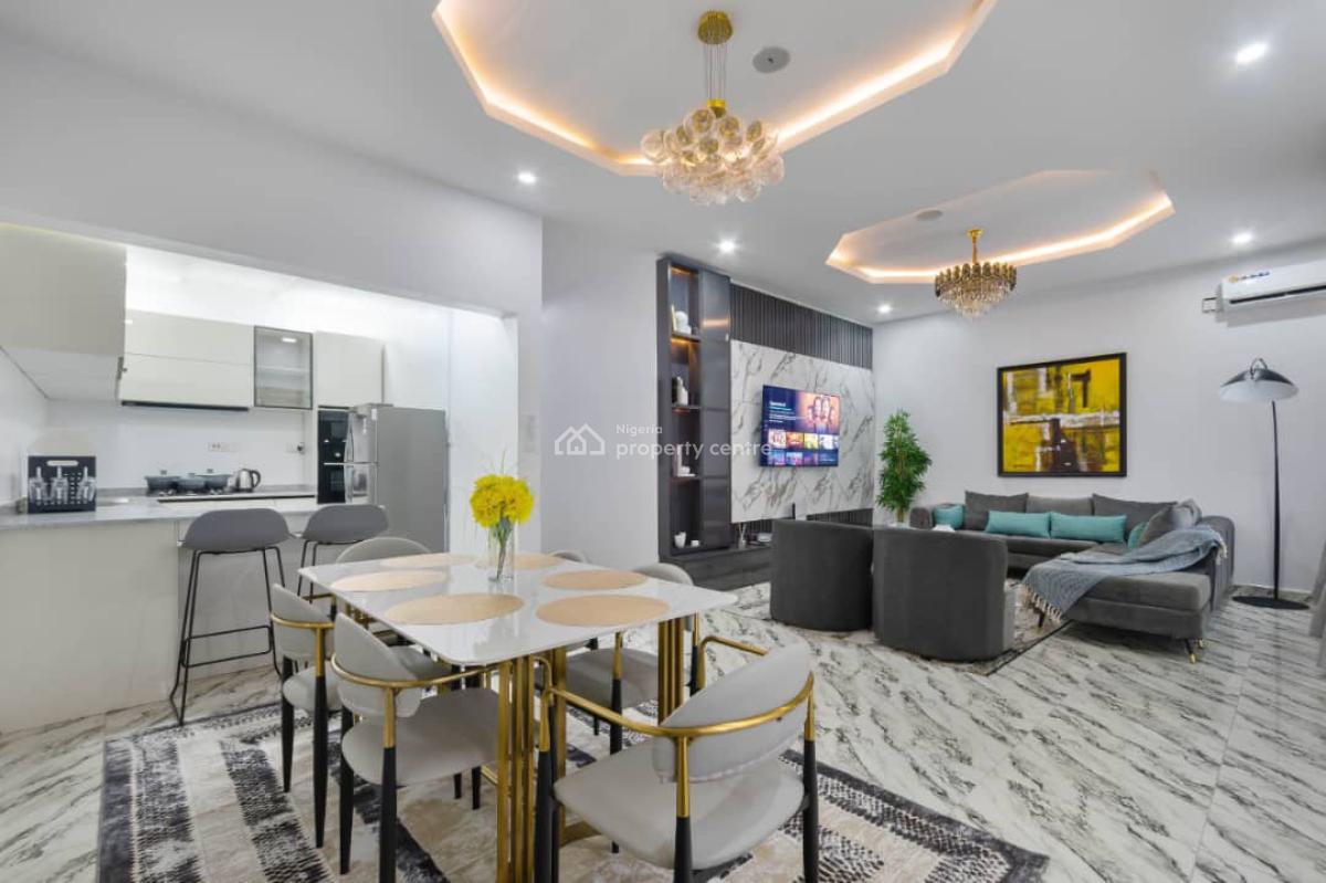 Luxury 3 Bedroom Waterfront Apartment with Snooker Board, Swimming Pool, Lekki Phase 1, Lekki, Lagos, Flat / Apartment Short Let