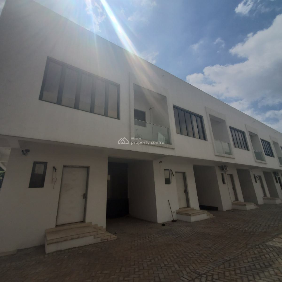 Beautiful 3 Bedroom Terrace Duplex Within a Secured Estate, Chevron, Lekki, Lagos, House for Sale
