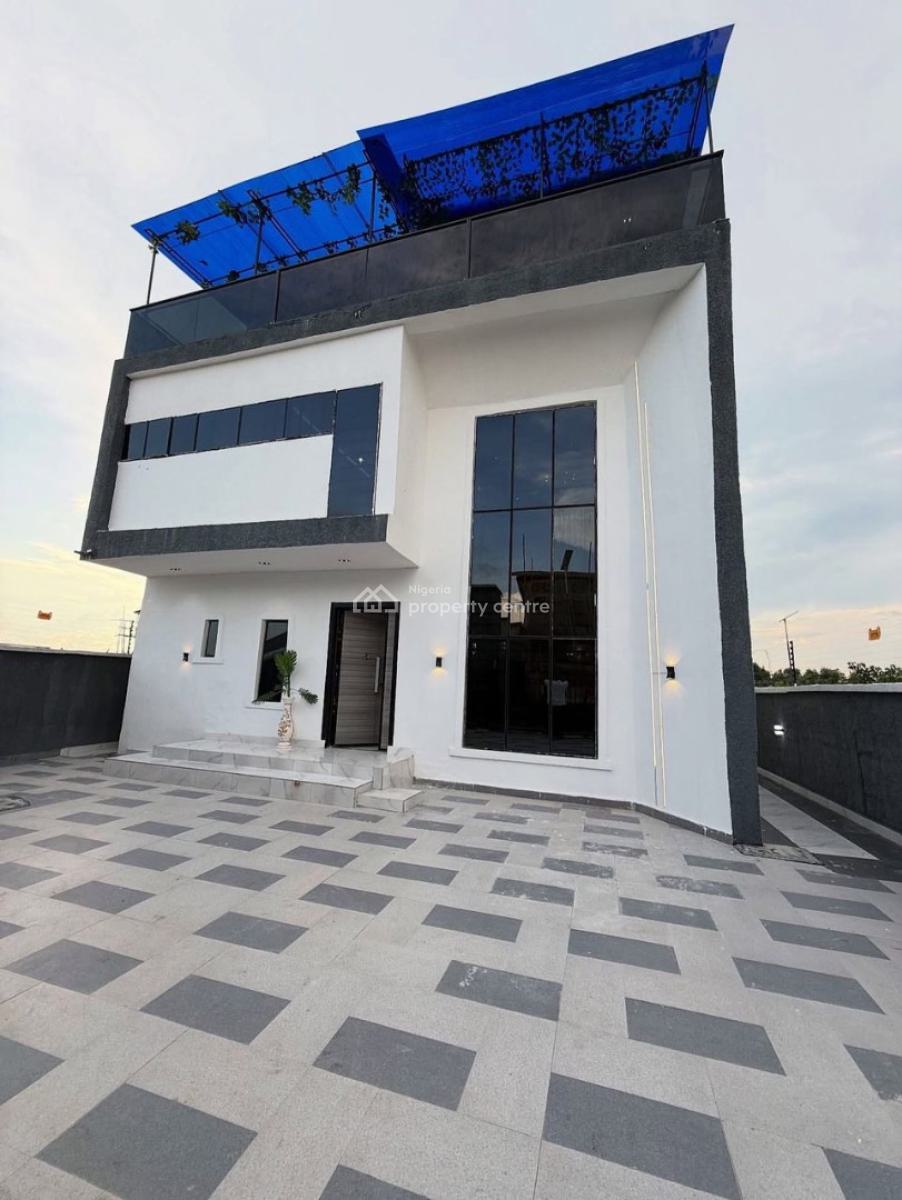 Contemporary 4 Bedroom Duplex with Cinema, Agip Estate, Port Harcourt, Rivers, Detached Duplex for Sale