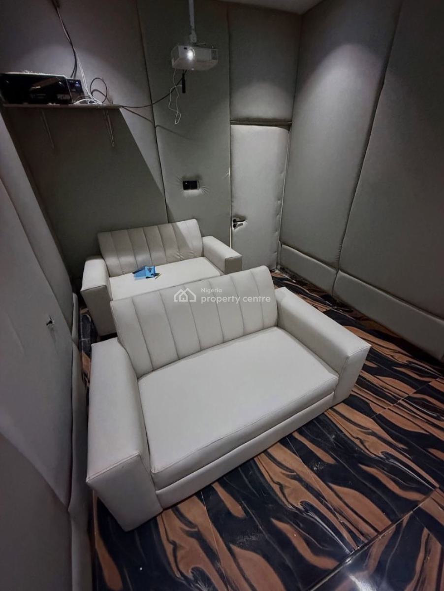 Contemporary 4 Bedroom Duplex with Cinema, Agip Estate, Port Harcourt, Rivers, Detached Duplex for Sale