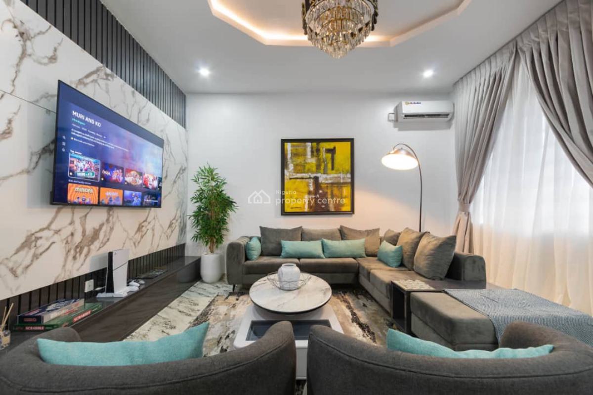 Luxury 3 Bedroom Self Compound with Private Cinema, Ps5, Snooker B, Lekki Phase 1, Lekki, Lagos, Flat / Apartment Short Let