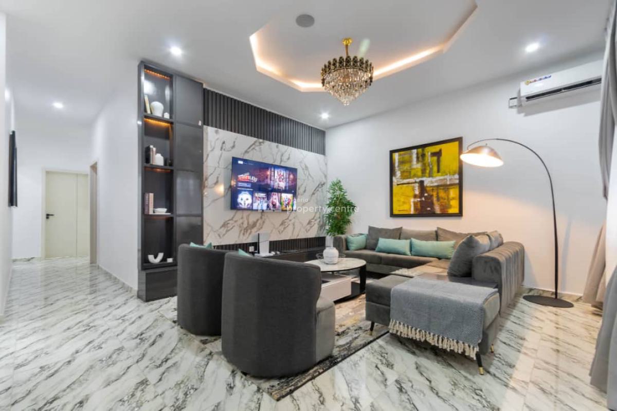 Luxury 3 Bedroom Self Compound with Private Cinema, Ps5, Snooker B, Lekki Phase 1, Lekki, Lagos, Flat / Apartment Short Let