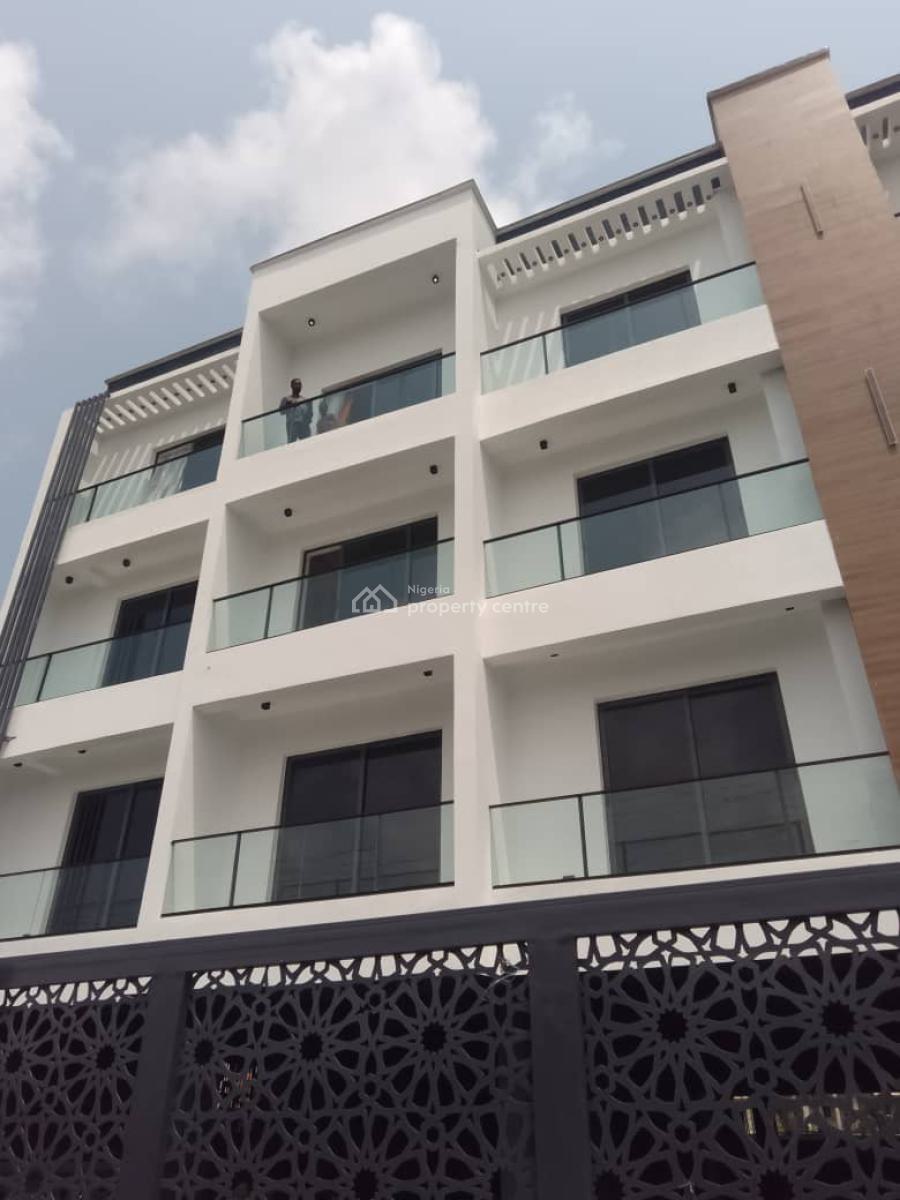 Newly Built & Fully Serviced 3 Bedroom Apartments, Off Fola Osibo, Lekki Phase 1, Lekki, Lagos, Flat / Apartment for Sale