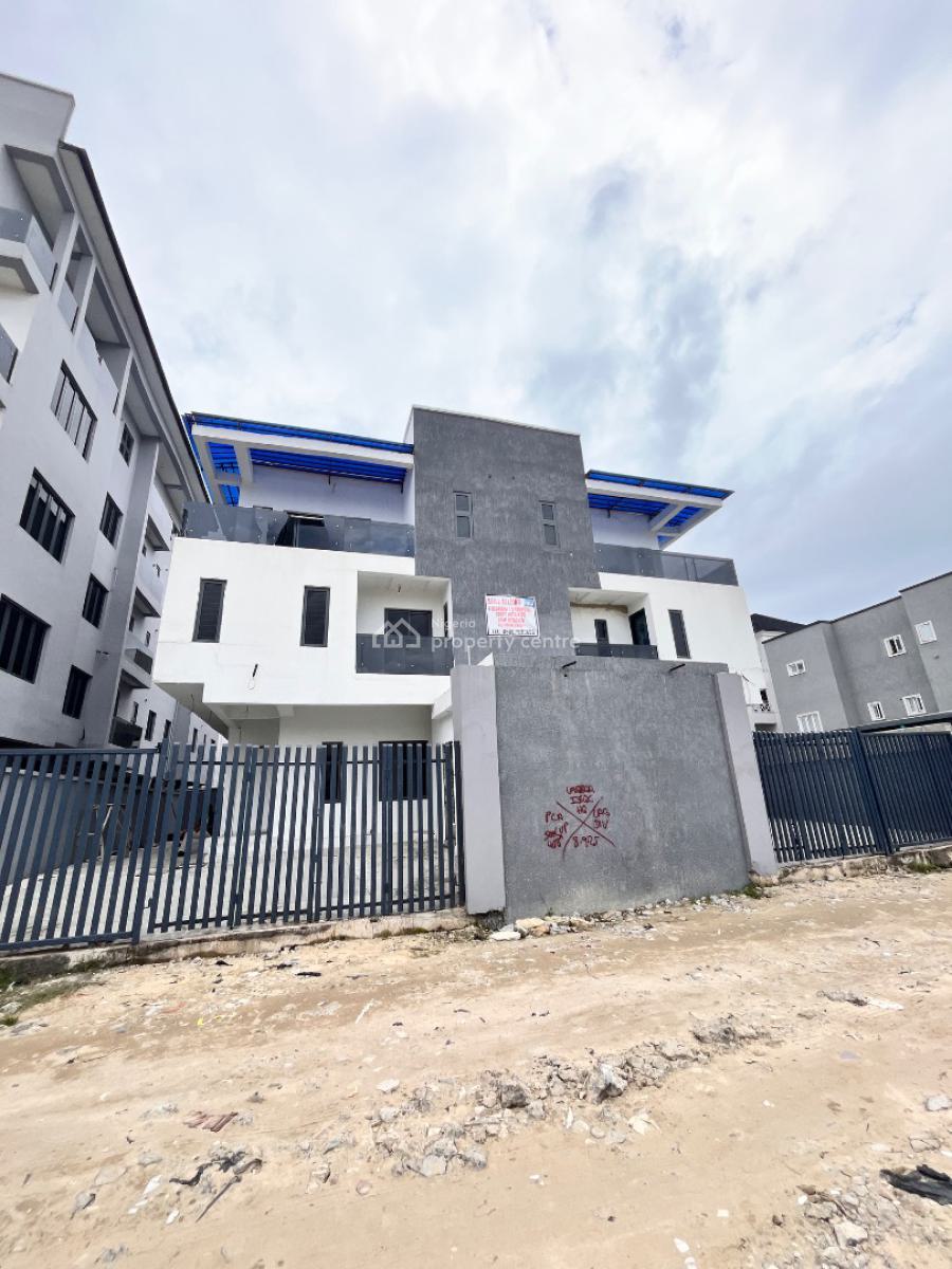 Spacious 4-bedroom Semi-detached Duplex with Bq & Balcony, Ikate Elegushi, Lekki, Lagos, Semi-detached Duplex for Sale