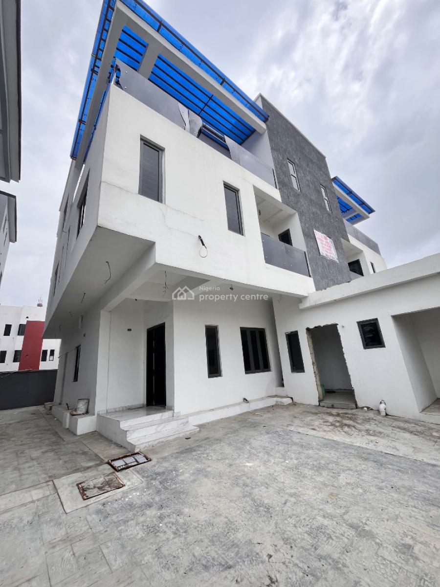 Spacious 4-bedroom Semi-detached Duplex with Bq & Balcony, Ikate Elegushi, Lekki, Lagos, Semi-detached Duplex for Sale