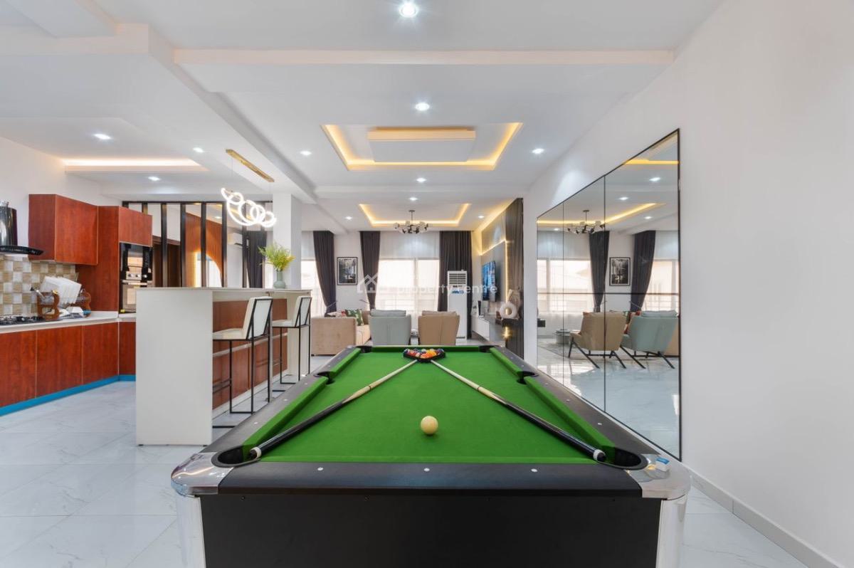 You Will Love Our 2 Bedroom Apartment with Football Table, Swimming Po, Lekki Phase 1, Lekki, Lagos, Flat / Apartment Short Let