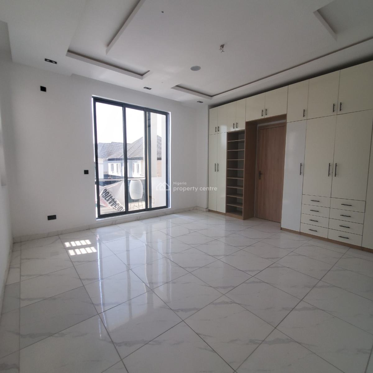 Amazing 5 Bedroom Duplex with a Bq in a Secured Estate, Chevron, Lekki, Lagos, House for Sale