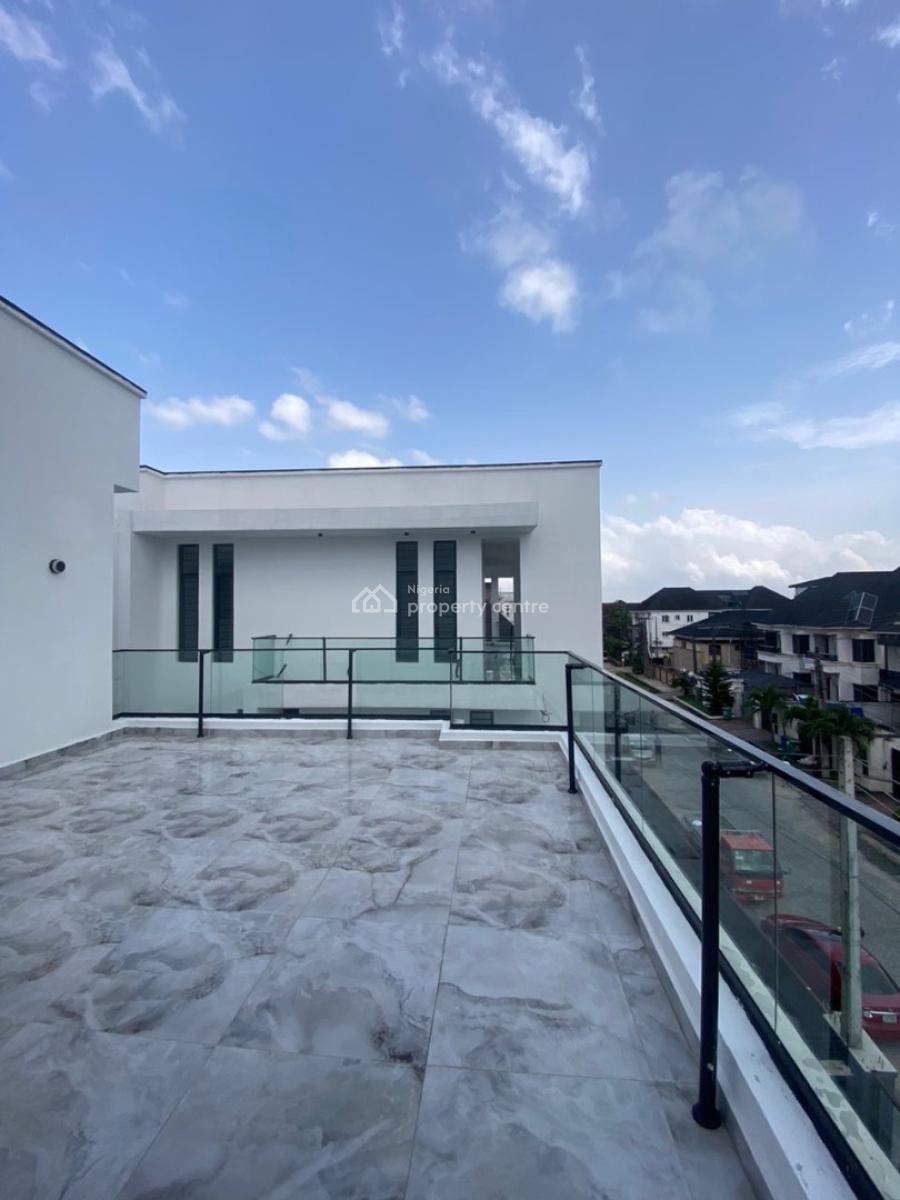 5 Bedroom Fully Detached Duplex with Cinema, Pool, Kitchenette and Bq, Osapa, Lekki, Lagos, Detached Duplex for Sale