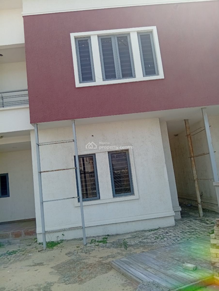 Newly Built 4 Bedrooms Terrace Duplex Self Compound, New Road, Lekki, Lagos, Terraced Duplex for Sale