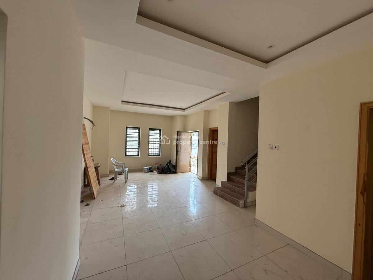 Newly Built 4 Bedrooms Terrace Duplex Self Compound, New Road, Lekki, Lagos, Terraced Duplex for Sale