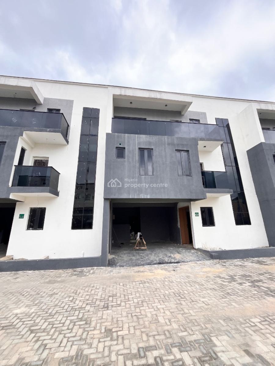 Spacious 4-bedroom Terrace Duplex with Bq, Ikate, Lekki, Lagos, Terraced Duplex for Sale