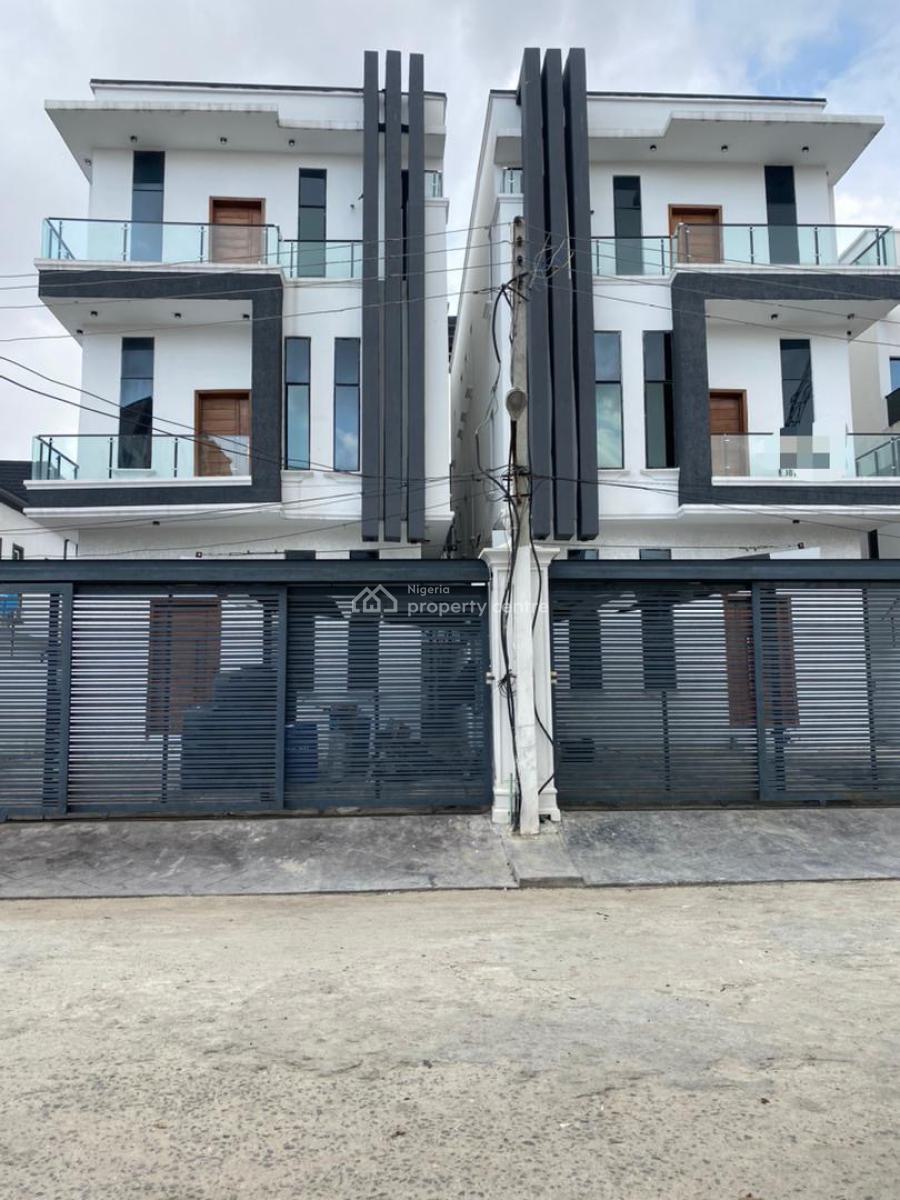 5 Bedroom Detached Duplex with Bq & Laundry Room, Osapa, Lekki, Lagos, Detached Duplex for Sale