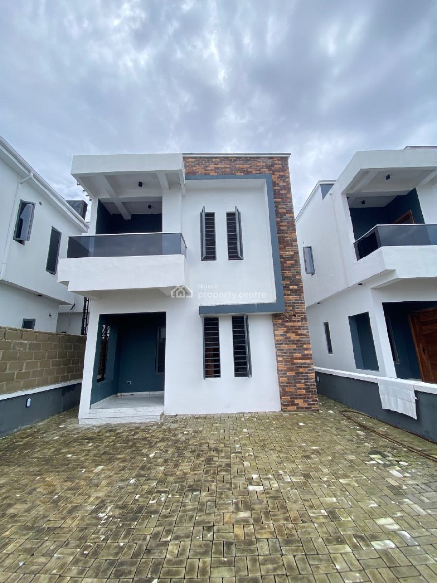4-bedroom Fully Detached Duplex with Bq, Mid-tier Estate Opportunity, Ajah, Lagos, Detached Duplex for Sale
