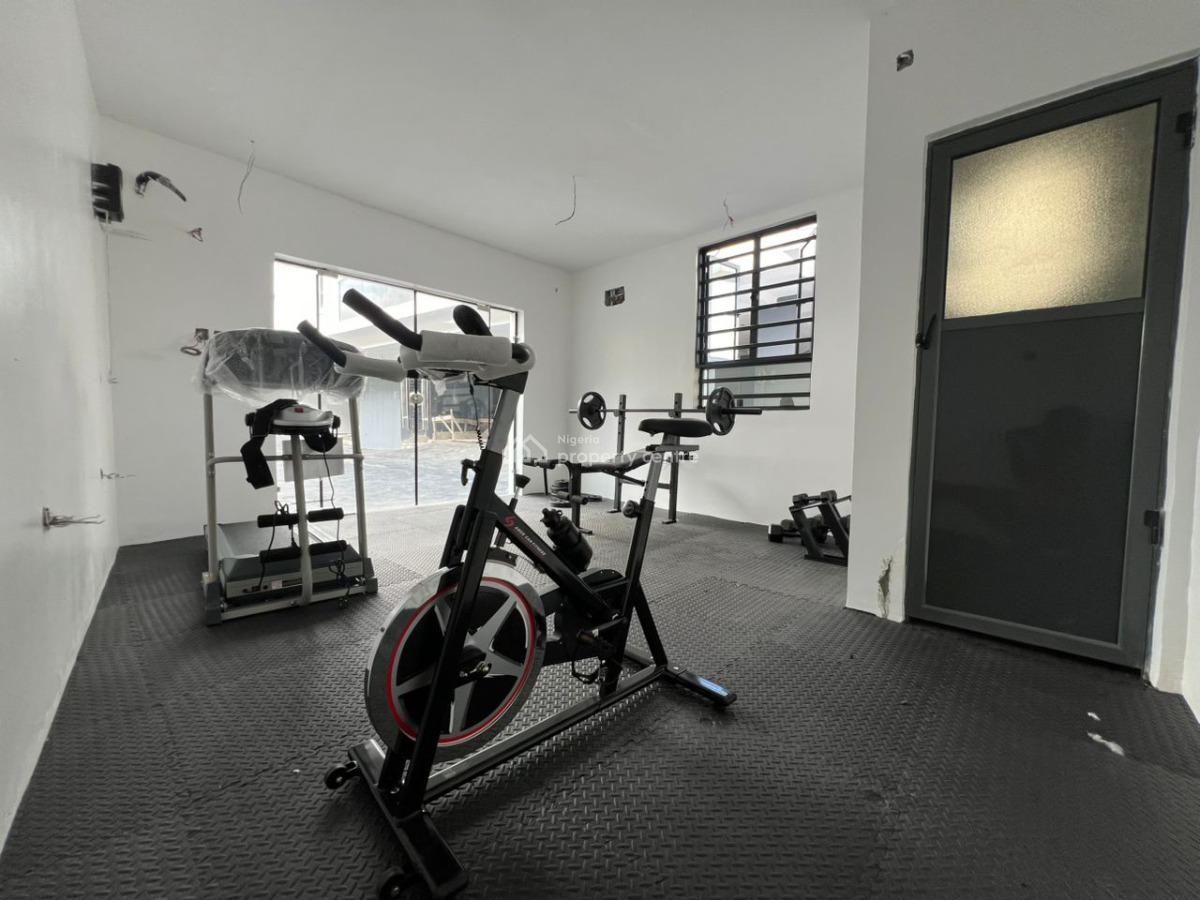 Luxury 5 Bedroom Terrace Duplex with Solar Power and Gym, Lakowe, Ibeju Lekki, Lagos, House for Sale