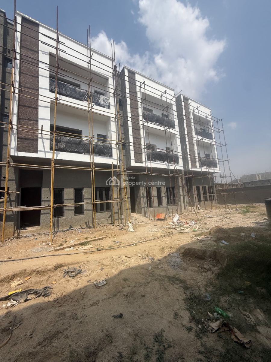Brand New 4 Bedrooms Terrace Duplex, Family Lounge and Bq, Gilmore, Jahi, Abuja, Terraced Duplex for Sale