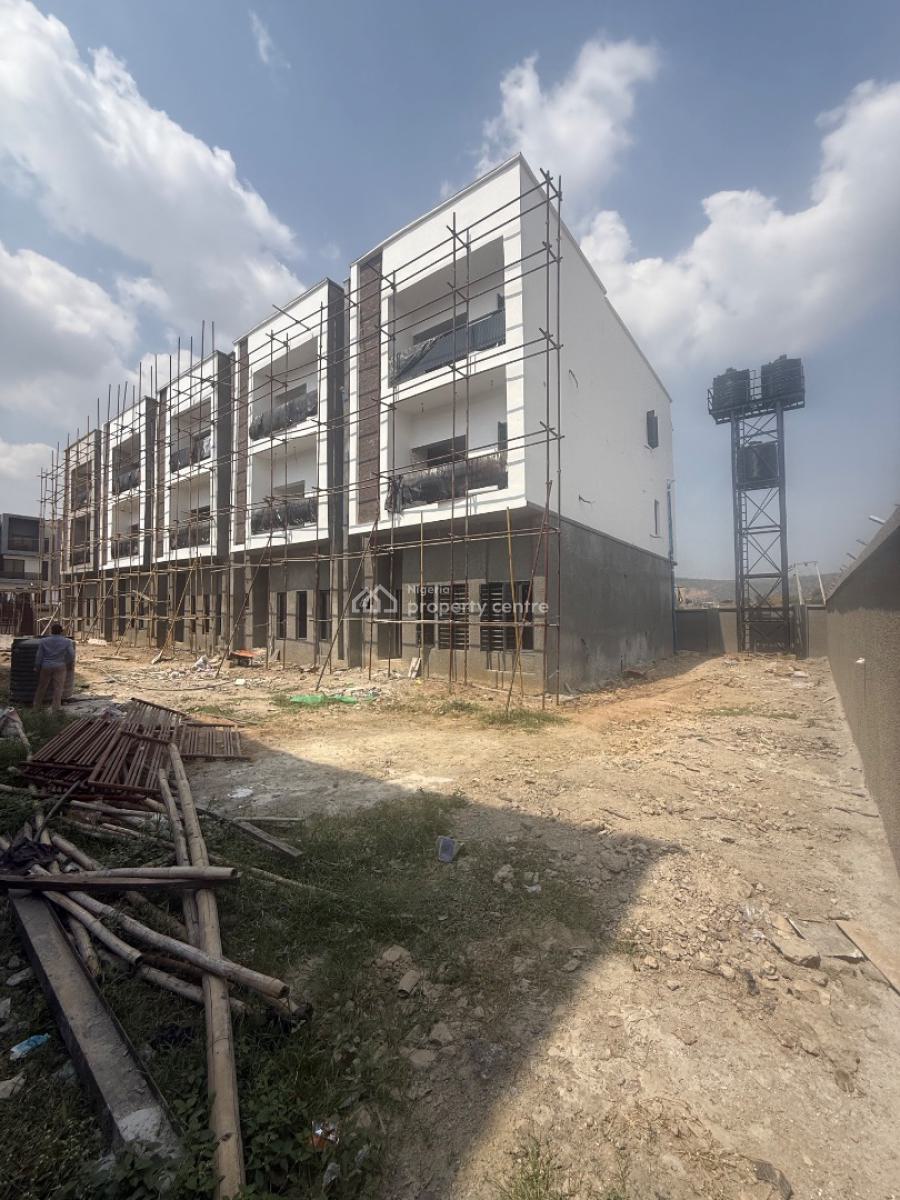 Brand New 4 Bedrooms Terrace Duplex, Family Lounge and Bq, Gilmore, Jahi, Abuja, Terraced Duplex for Sale