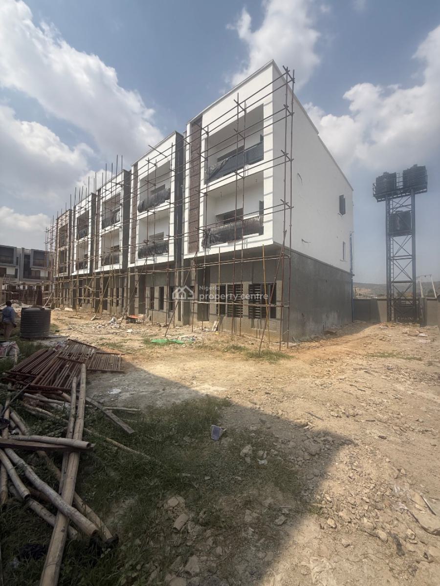 Brand New 4 Bedrooms Terrace Duplex, Family Lounge and Bq, Gilmore, Jahi, Abuja, Terraced Duplex for Sale