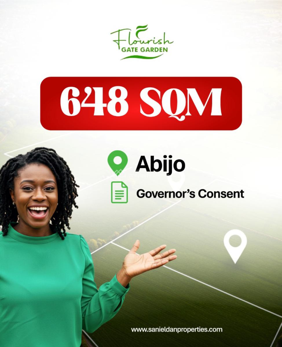 Flourish Gate Garden, Flourish  Gardens Estate, Abijo, Lekki, Lagos, Commercial Land for Sale