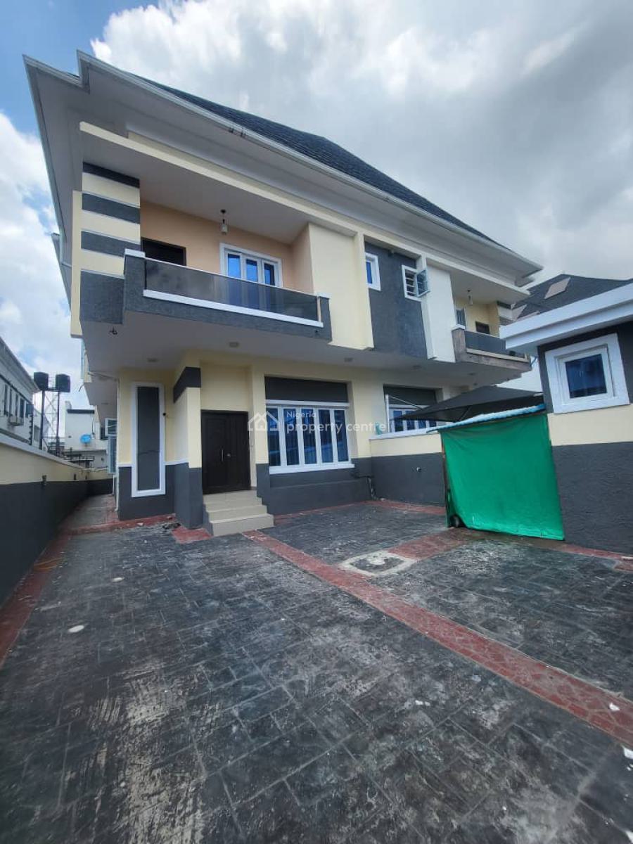 Specious Well Built 4 Bedroom Semi Detached Duplex, Chevron, Lekki Phase 1, Lekki, Lagos, Semi-detached Duplex for Rent