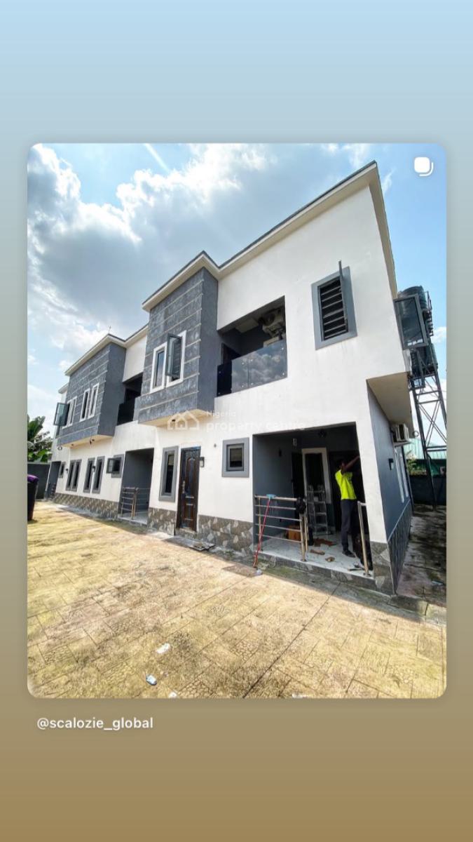 Newly Built 3 Bedroom Terrace Duplex, Off Rumuokwurusi Tank Flyover By Eneka Link Road, Rumuewhara, Port Harcourt, Rivers, Terraced Duplex for Rent