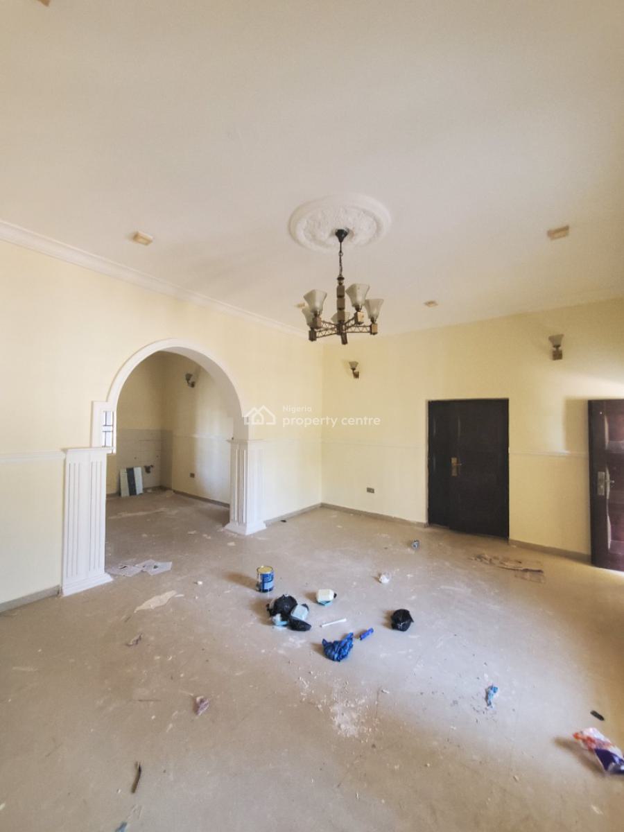 Massive 3 Bedroom Flat on The Ground Floor, By American International School, Durumi, Abuja, Flat / Apartment for Rent