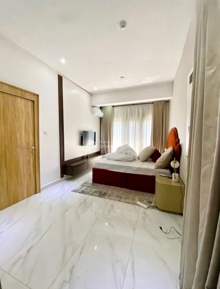 Luxurious and Tastefully Furnished 1 Bedroom Apartment with Elevator, Lekki Phase 1, Lekki, Lagos, Mini Flat (room and Parlour) for Rent