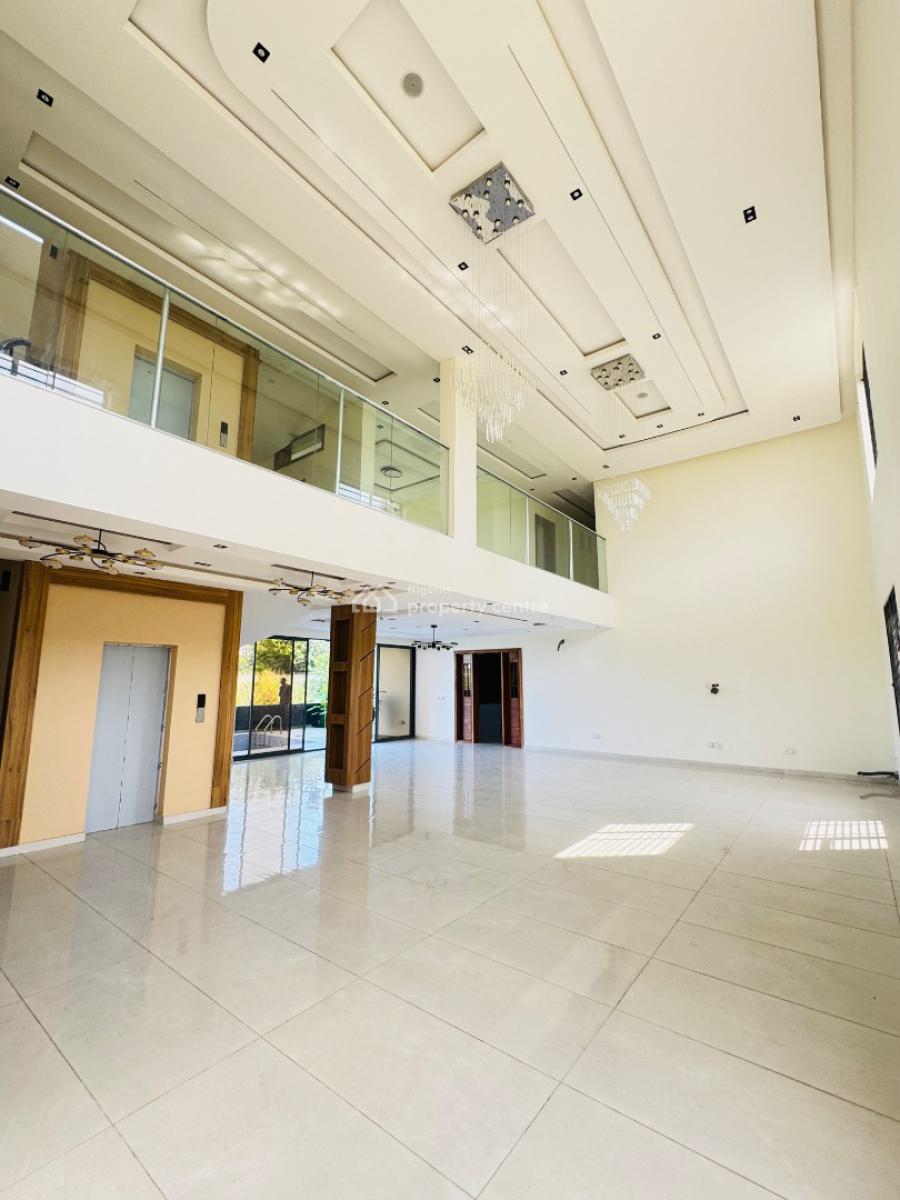 Contemporary 5bedroom Fully Detach  Duplex +pool+elevator,rooftop, Royal Garden Esatre Ajah, Lekki, Lagos, Detached Duplex for Sale