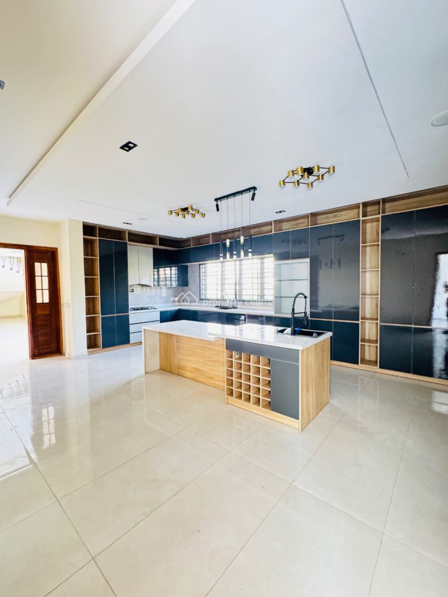 Contemporary 5bedroom Fully Detach  Duplex +pool+elevator,rooftop, Royal Garden Esatre Ajah, Lekki, Lagos, Detached Duplex for Sale