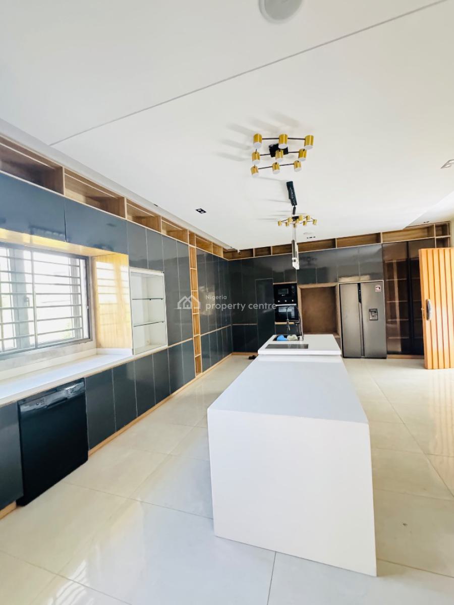 Contemporary 5bedroom Fully Detach  Duplex +pool+elevator,rooftop, Royal Garden Esatre Ajah, Lekki, Lagos, Detached Duplex for Sale