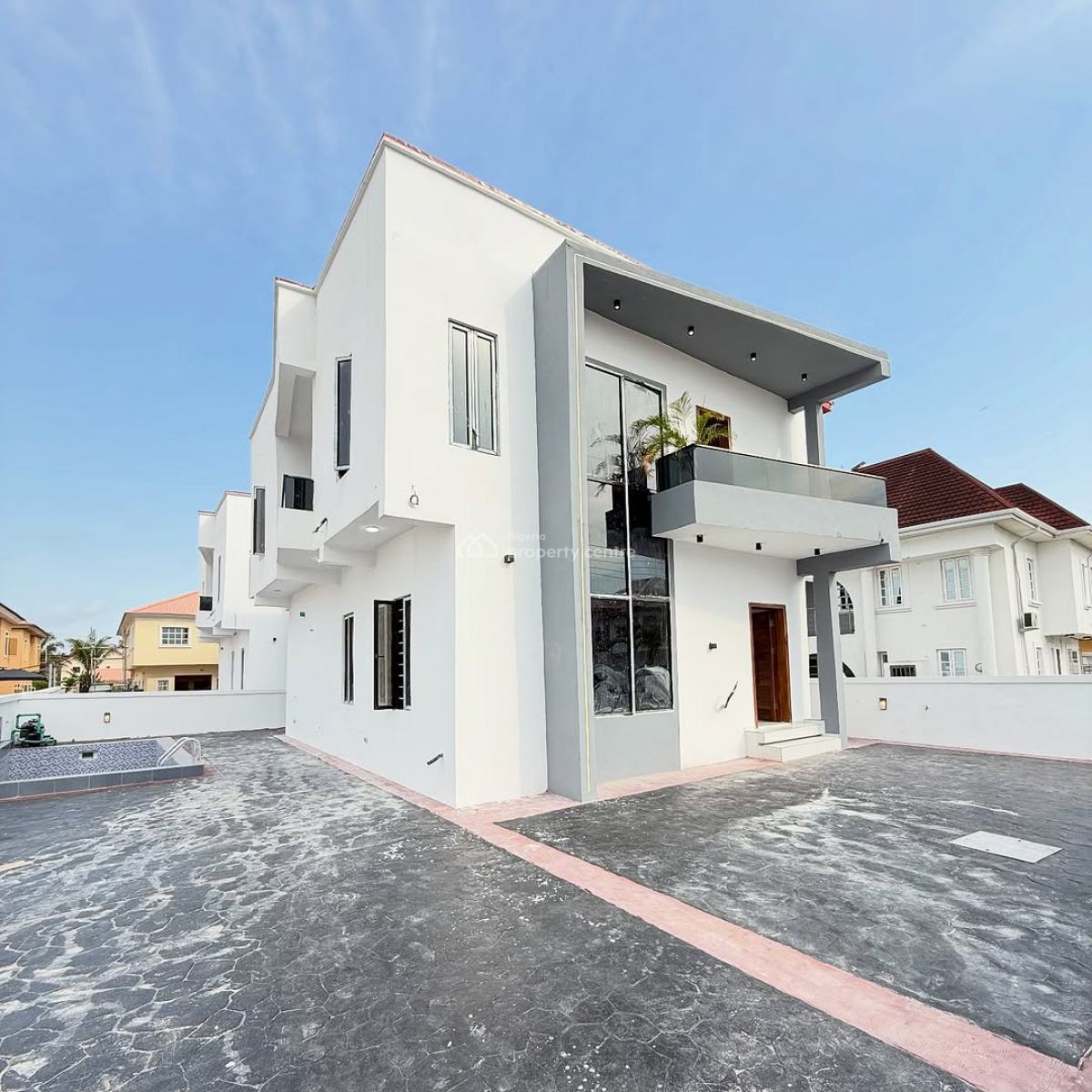 Four Bedroom Fully Detached Duplex with Swimming Pool, Crown Estate, Sangotedo, Ajah, Lagos, Detached Duplex for Sale