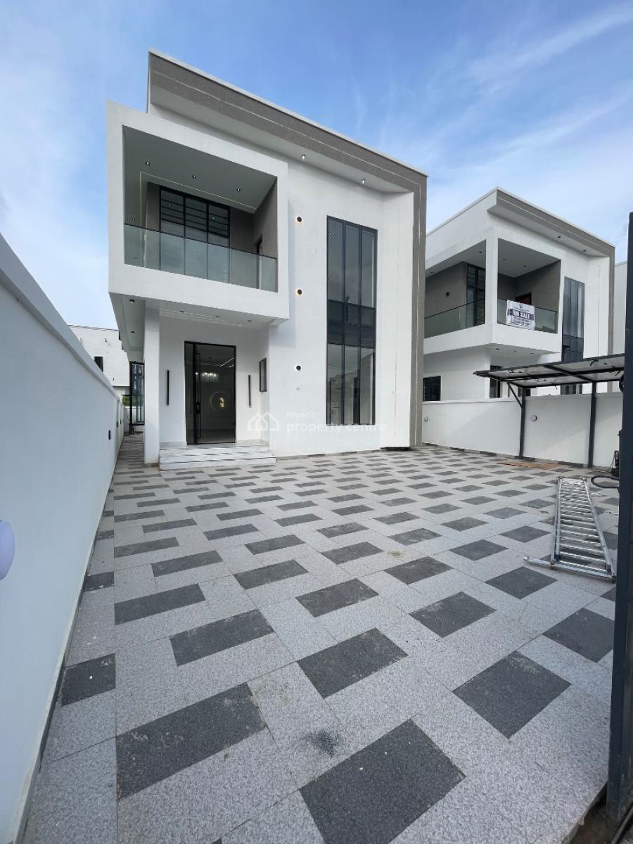 Luxury 4 Bedroom Fully Detached Duplex with Solar and Bq, Ajah, Lagos, Detached Duplex for Sale