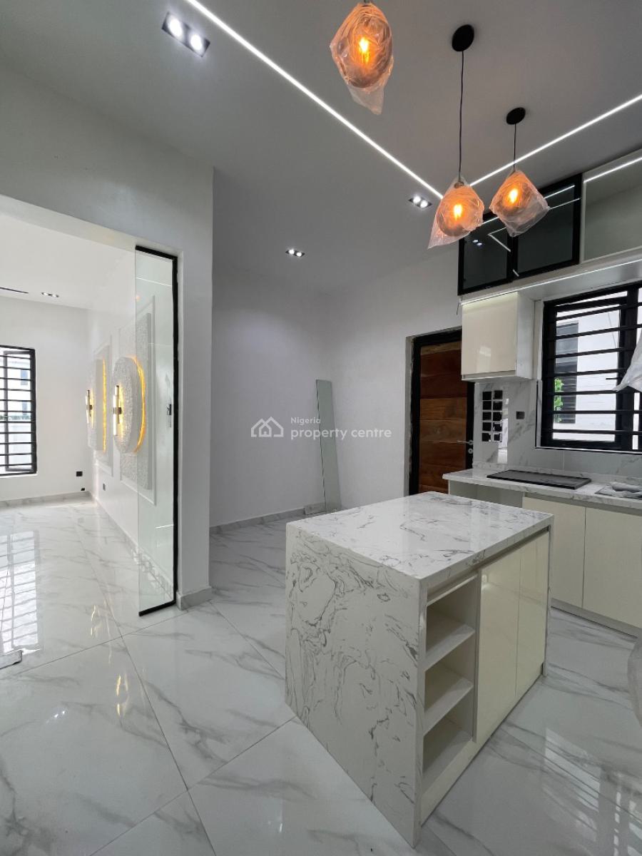 Luxury 4 Bedroom Fully Detached Duplex with Solar and Bq, Ajah, Lagos, Detached Duplex for Sale