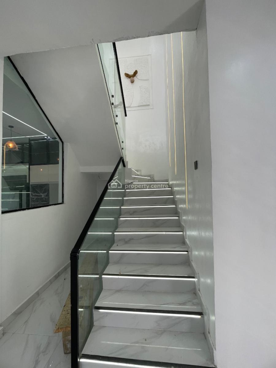 Luxury 4 Bedroom Fully Detached Duplex with Solar and Bq, Ajah, Lagos, Detached Duplex for Sale
