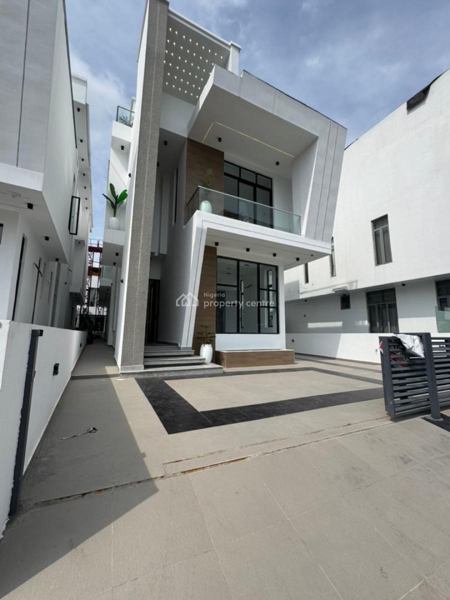 Beautiful 5 Bedroom Detached Duplex with Outdoor Pool, Bq , Rooftop, Osapa, Lekki, Lagos, Detached Duplex for Sale