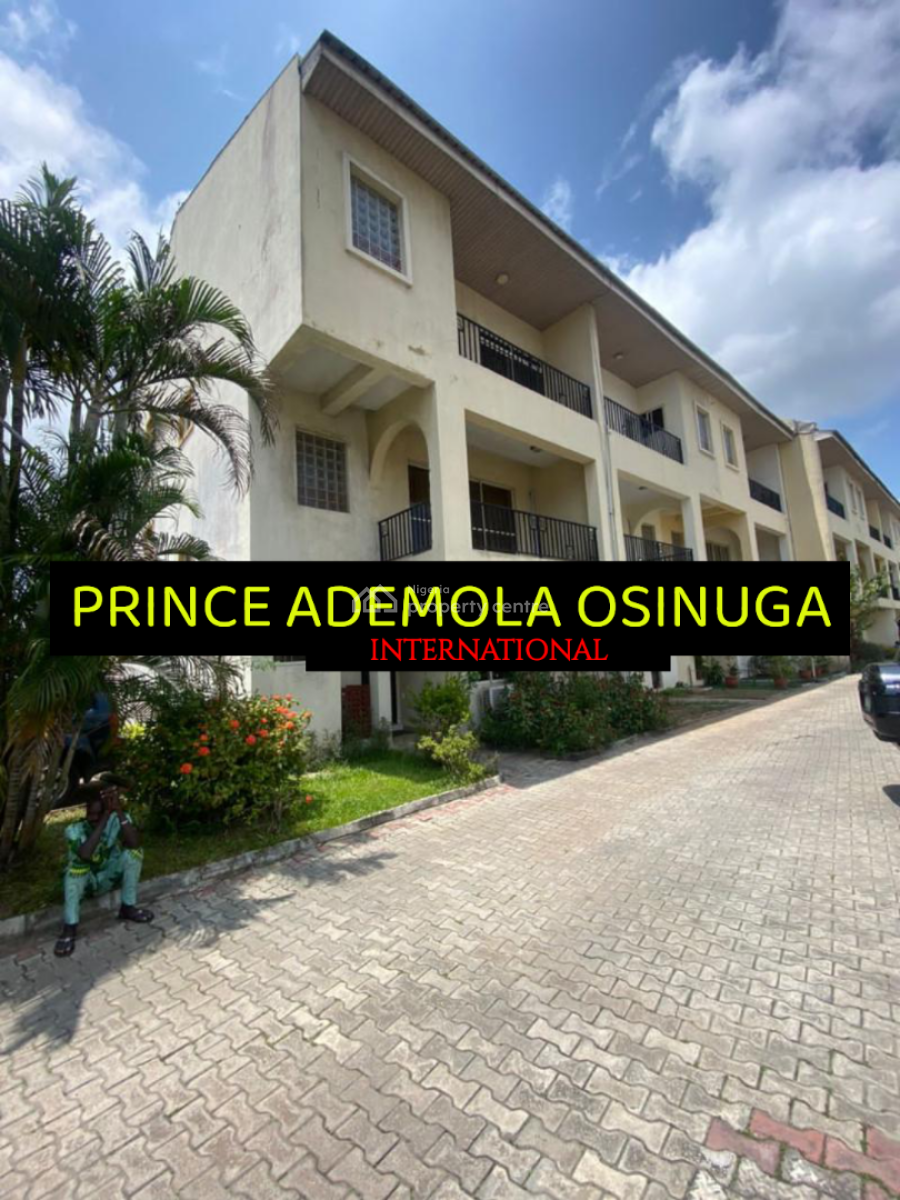 Premium 4 Bedroom Terrace House+ Bq+pool+gym, Parkview Estate, Parkview, Ikoyi, Lagos, Terraced Duplex for Sale