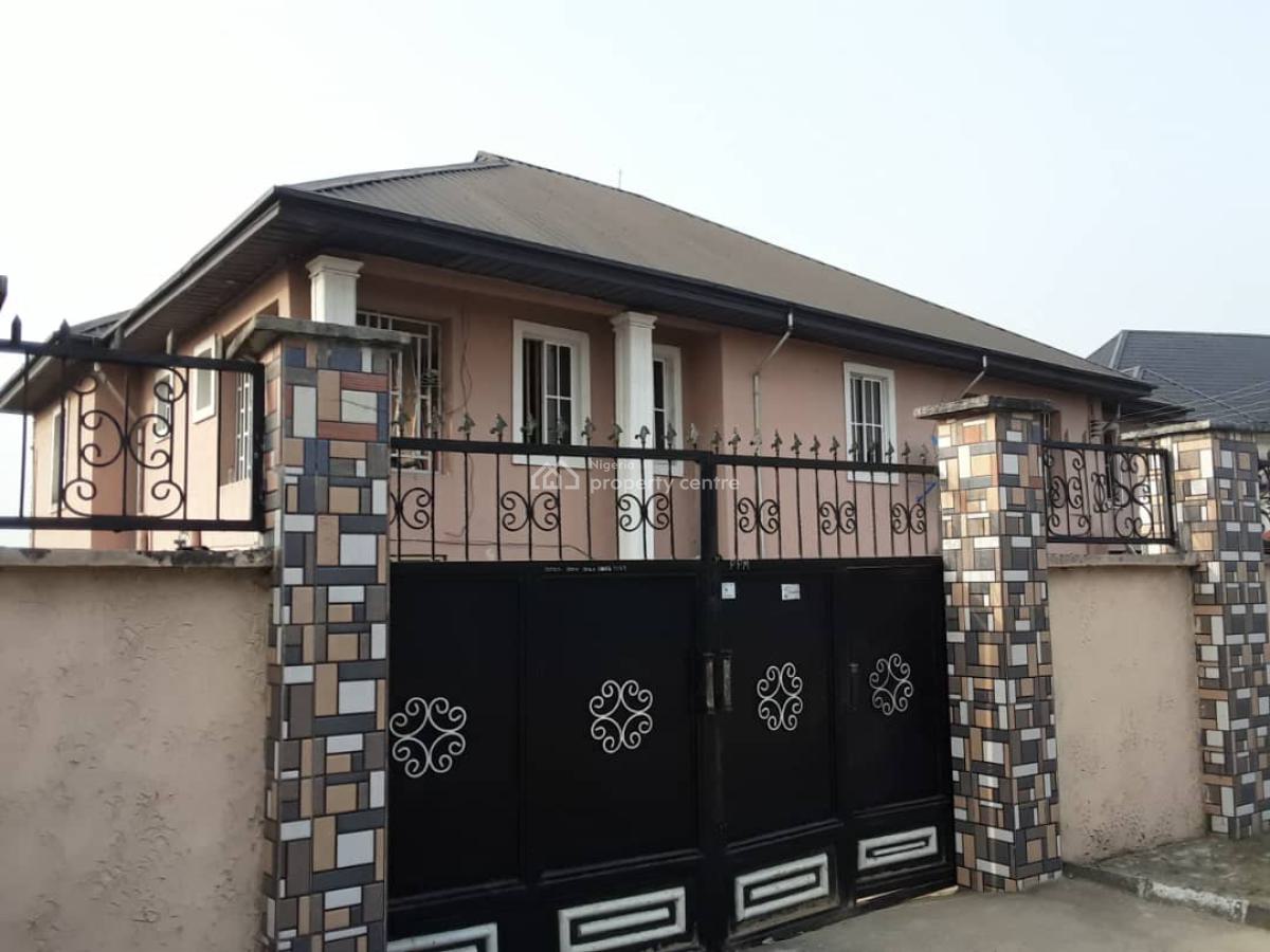 4 Bedroom Duplex with a Block of Flats, 3rd Round About, Vision Road Opposite Ring Road, Uyo, Akwa Ibom, Detached Duplex for Sale