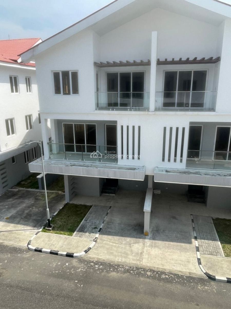 Uniquely Designed 5 Bedroom Semi Detached Luxury Home with Bq, Chevron, Lekki, Lagos, Semi-detached Duplex for Rent