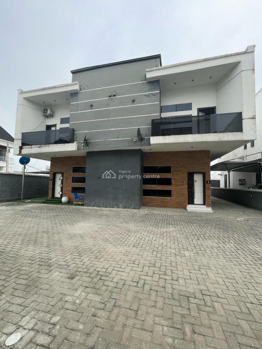 Spacious 4 Bedroom Semi Detached Duplex with Bq, Orchid, Lekki, Lagos, Semi-detached Duplex for Sale