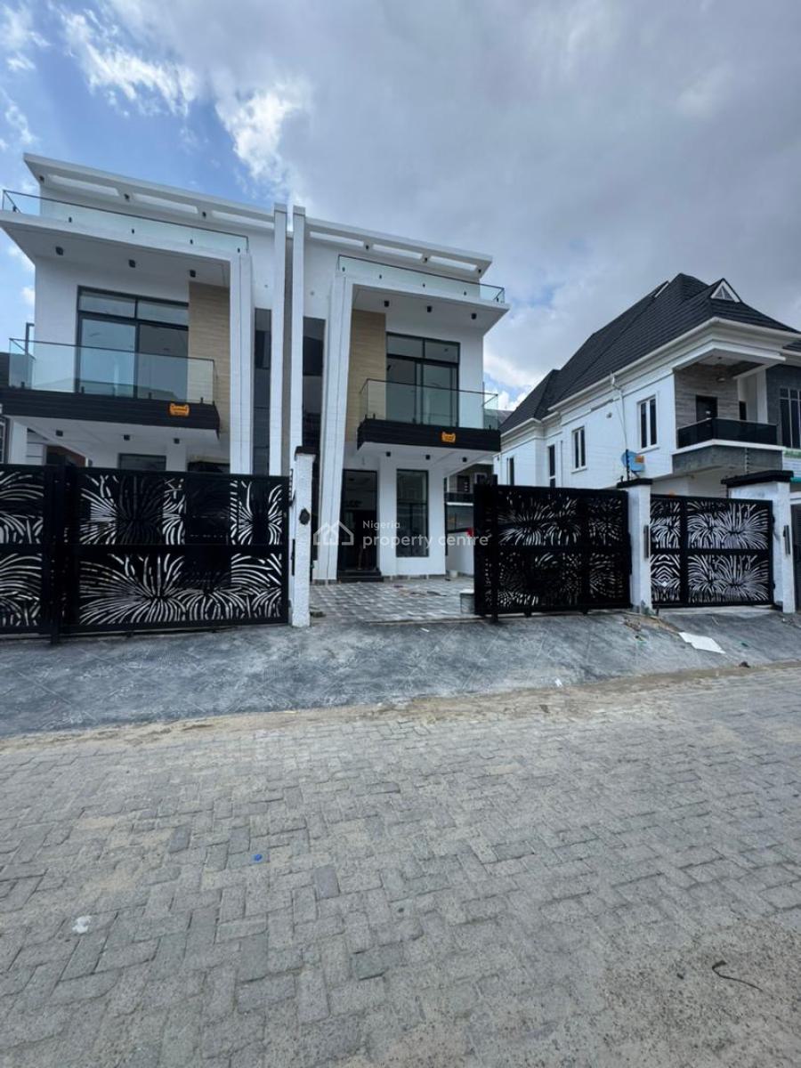 Well-built 4 Bedroom Semi Detached Duplex with Bq, Orchid, Lekki Phase 1, Lekki, Lagos, Semi-detached Duplex for Sale
