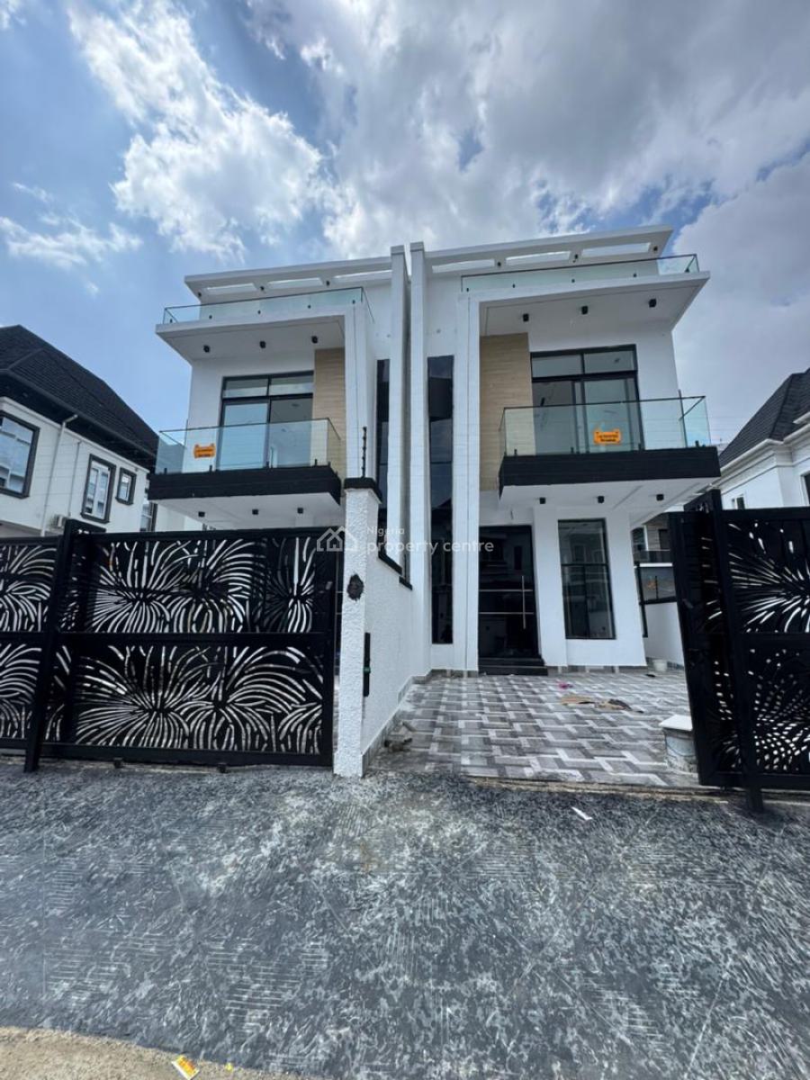 Well-built 4 Bedroom Semi Detached Duplex with Bq, Orchid, Lekki Phase 1, Lekki, Lagos, Semi-detached Duplex for Sale